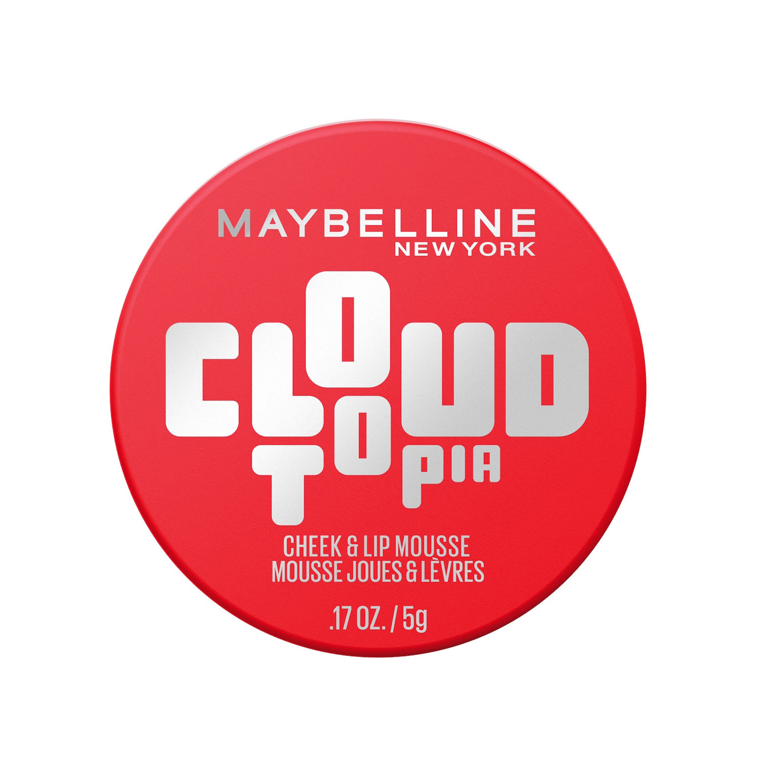 Rubor en Mousse Maybelline Cloudtopia Divine Crimson X 5 Gr