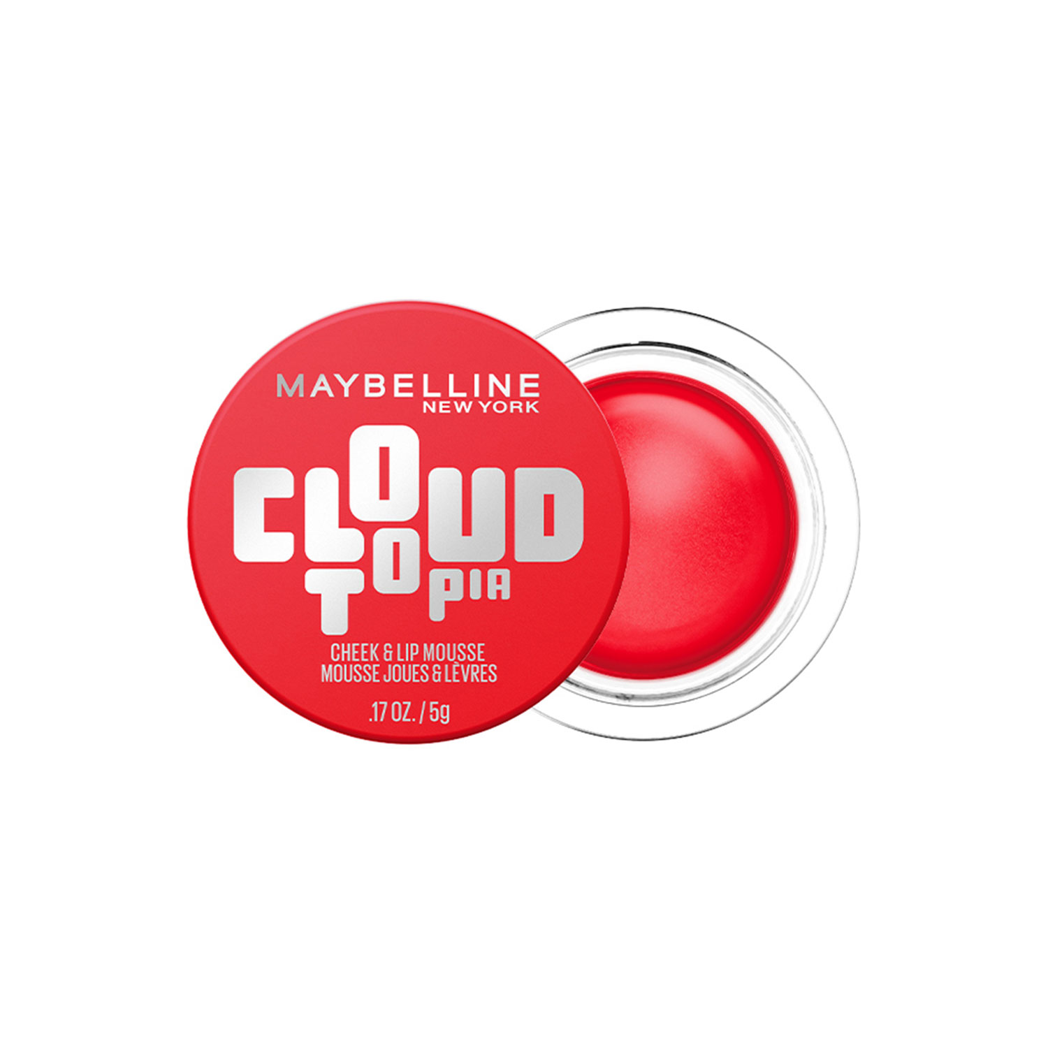 Rubor en Mousse Maybelline Cloudtopia Divine Crimson X 5 Gr - Imagen 3
