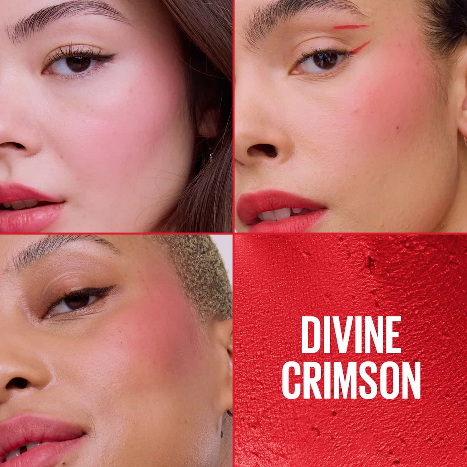 Rubor en Mousse Maybelline Cloudtopia Divine Crimson X 5 Gr - Imagen 7