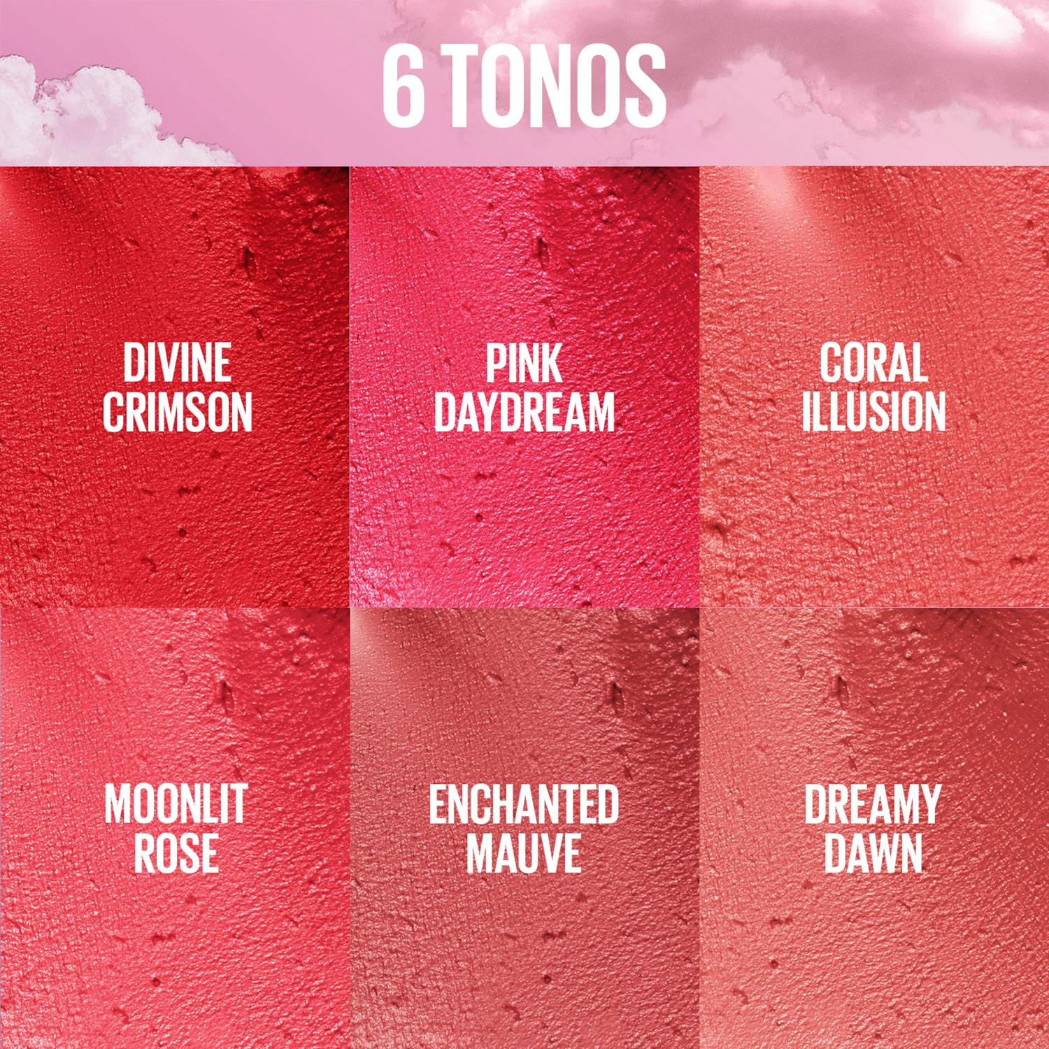 Rubor en Mousse Maybelline Cloudtopia Pink Daydream X 5 Gr - Imagen 9