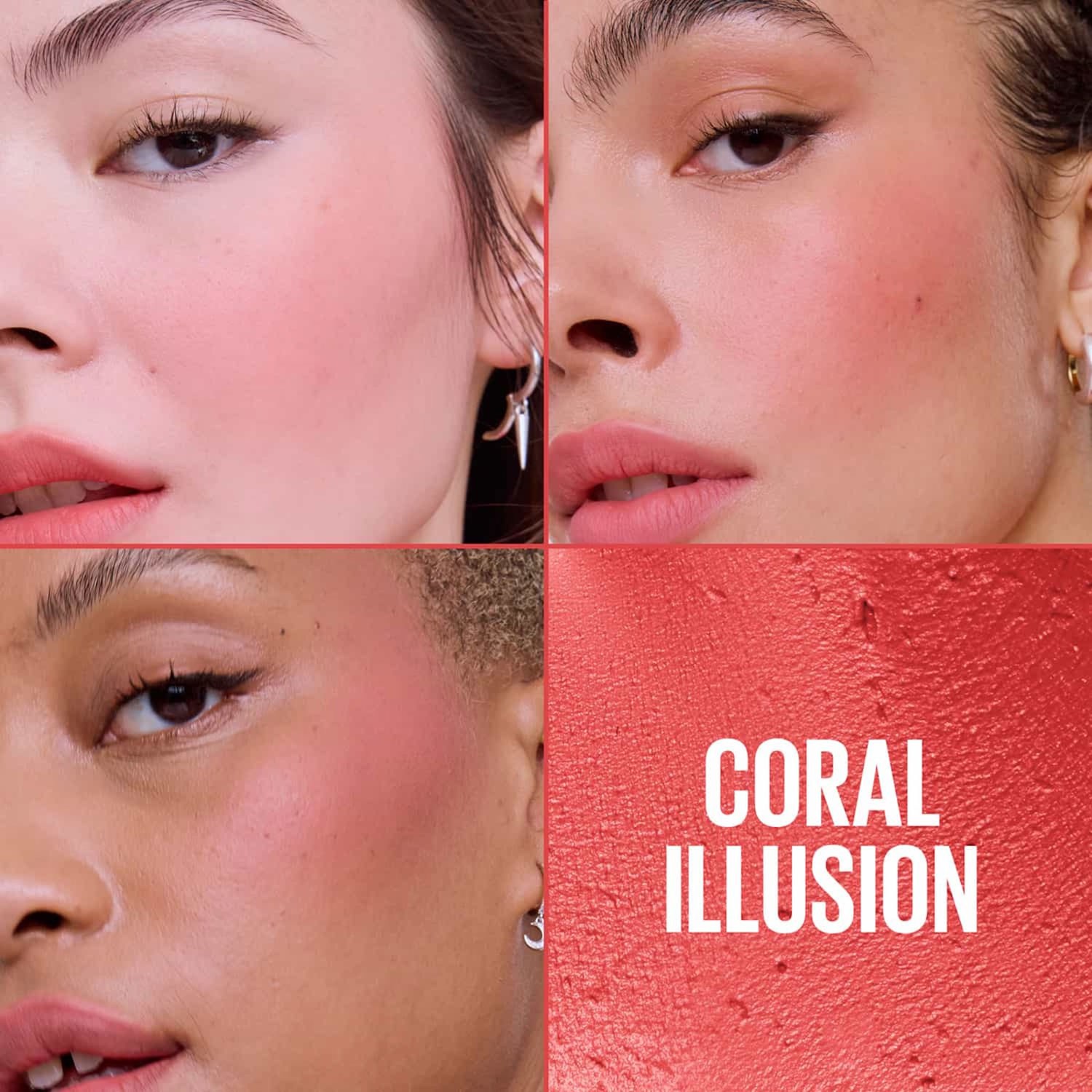 Rubor en Mousse Maybelline Cloudtopia Coral Illusion X 5 Gr - Imagen 7
