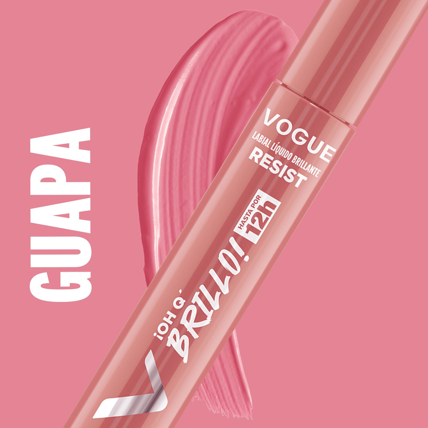 Labial Líquido Vogue ¡Oh Q' Brillo! Guapa X 1 U - Imagen 6