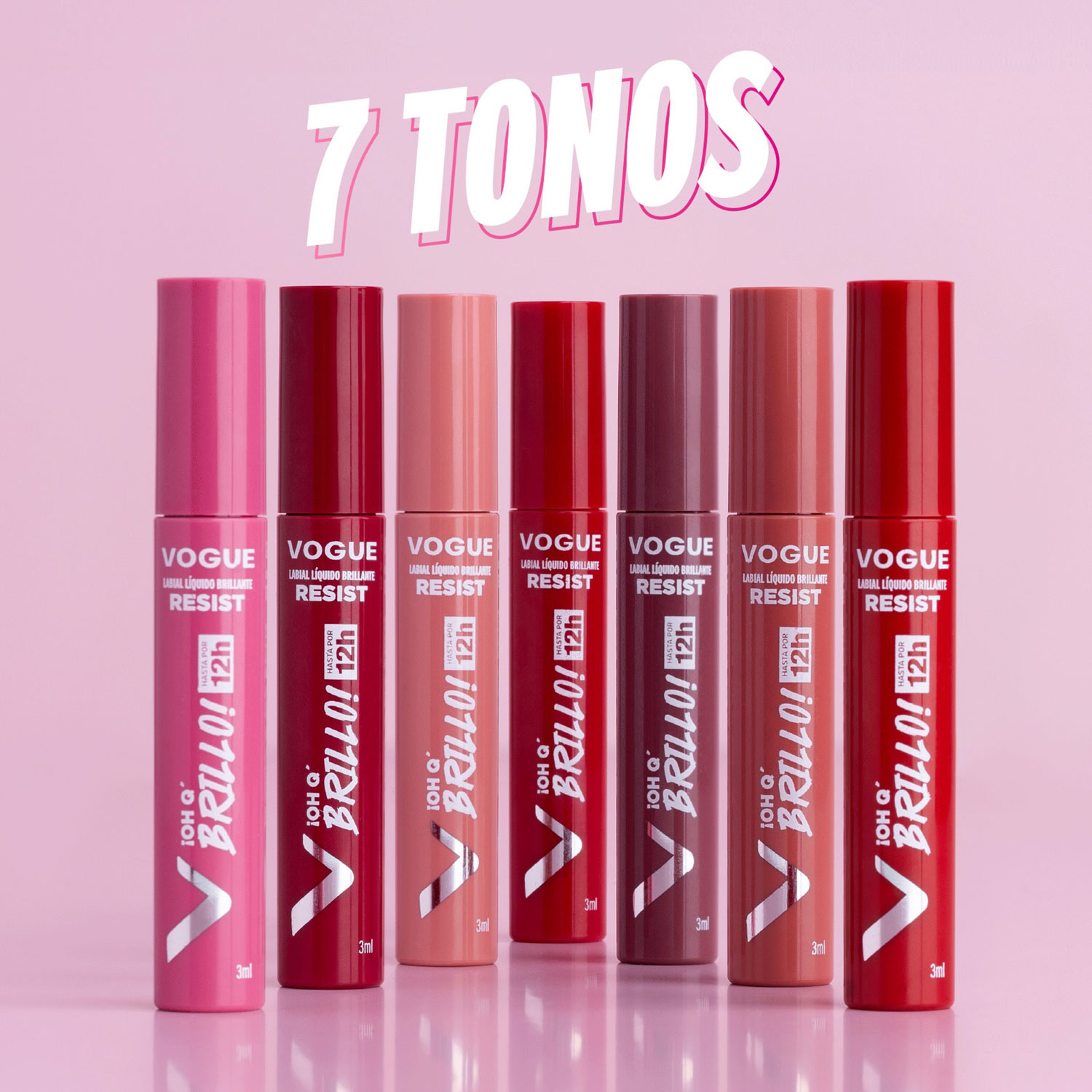 Labial Líquido Vogue ¡Oh Q' Brillo! Imparable X 1 U - Imagen 8