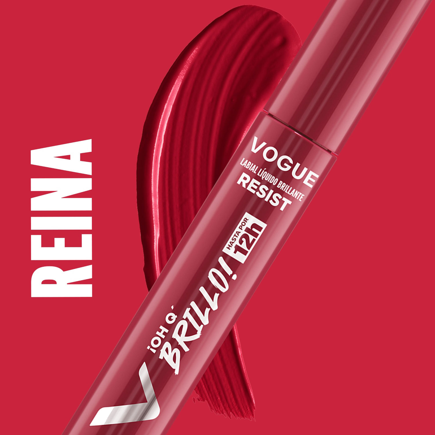 Labial Líquido Vogue ¡Oh Q' Brillo! Reina X 1 U - Imagen 6