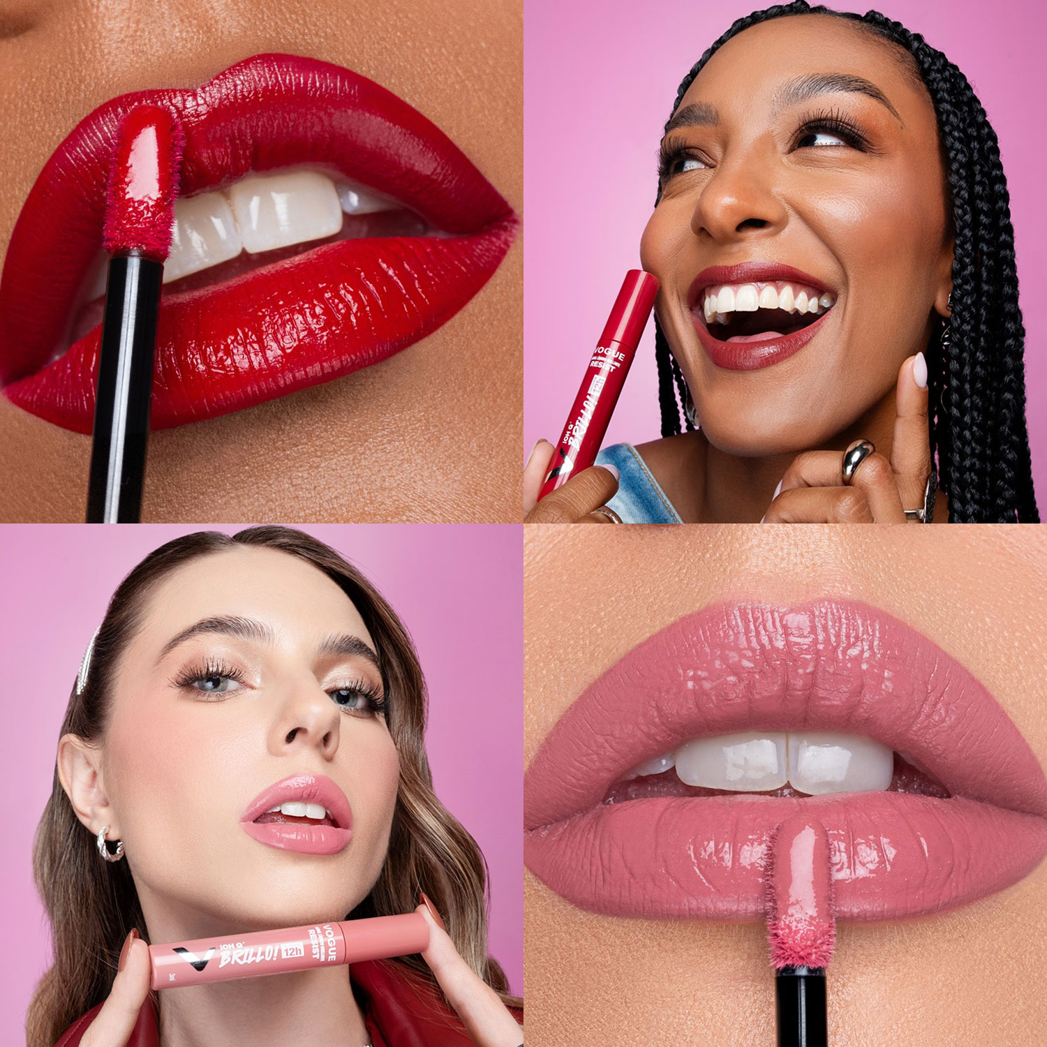 Labial Líquido Vogue ¡Oh Q' Brillo! Reina X 1 U - Imagen 10