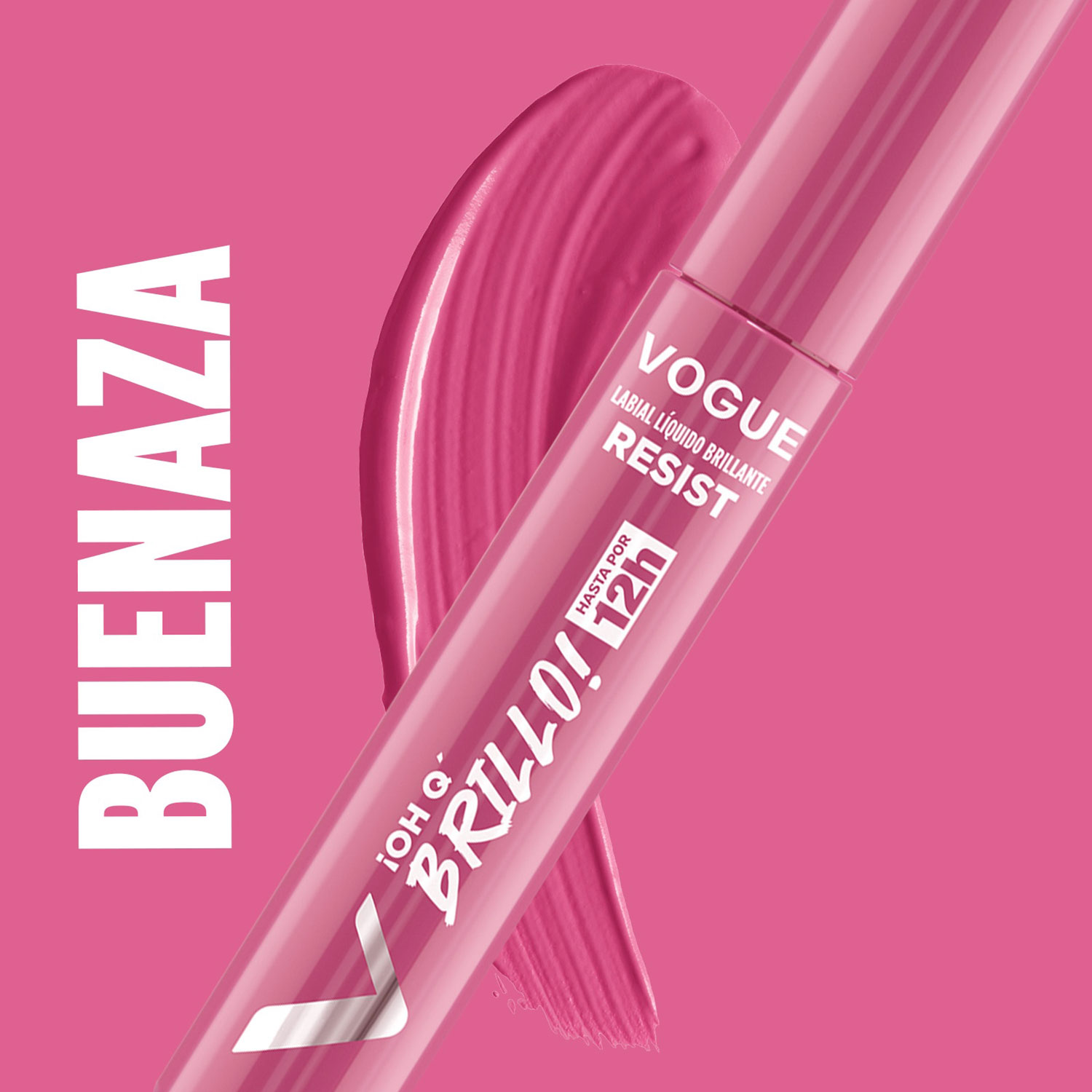 Labial Líquido Vogue ¡Oh Q' Brillo! Buenaza X 1 U - Imagen 6