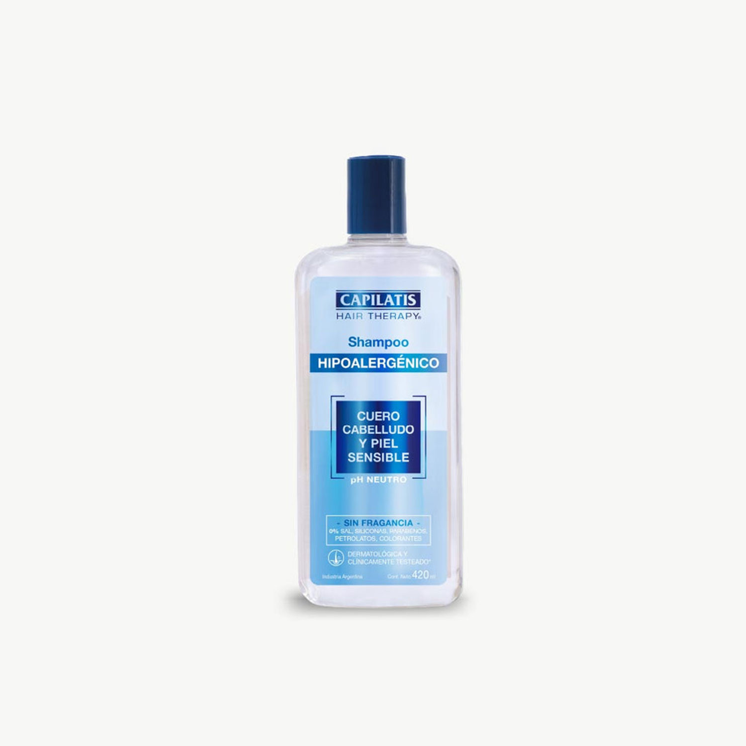 Shampoo Capilatis Hipoalergénico X 420 Ml