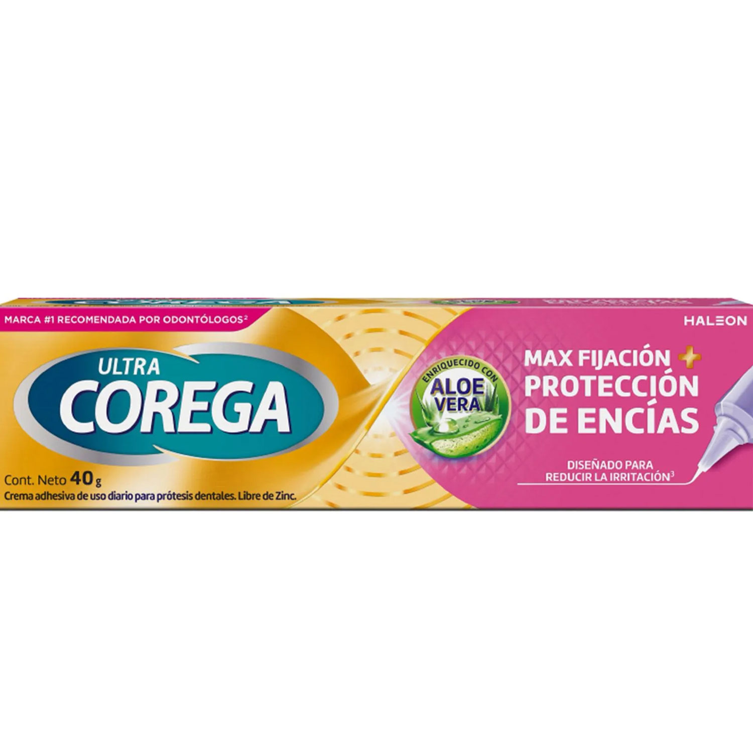 Adhesivo Dental Corega Proteccion Encias X 40 Ml