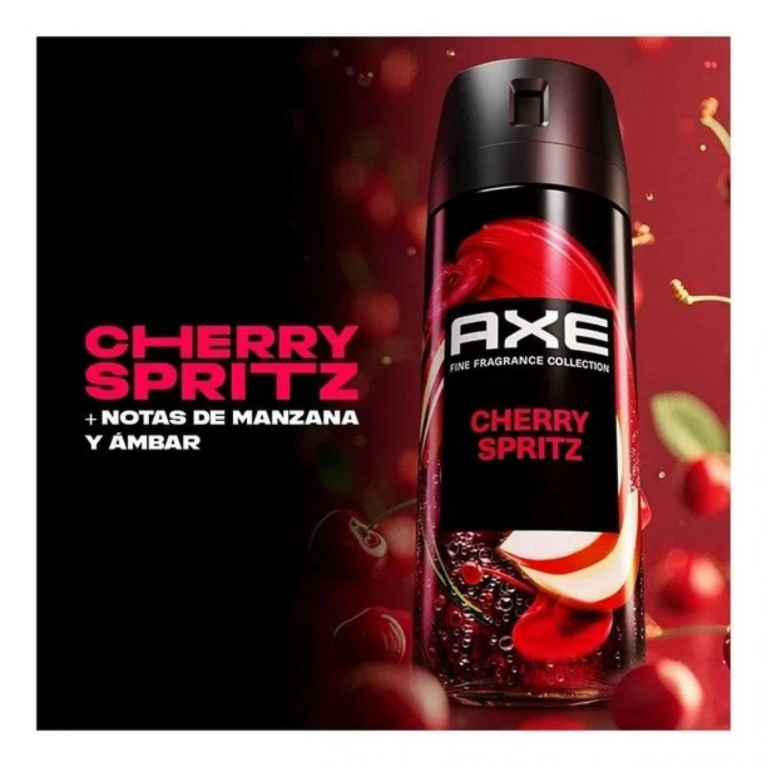 Desodorante Axe Fine Fragance Collection Cherry Spritz X 150 Ml - Imagen 2