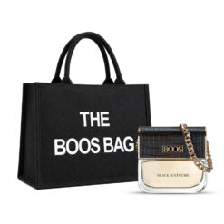 Perfume + Tote Bag Boos Extreme Black X 1 U
