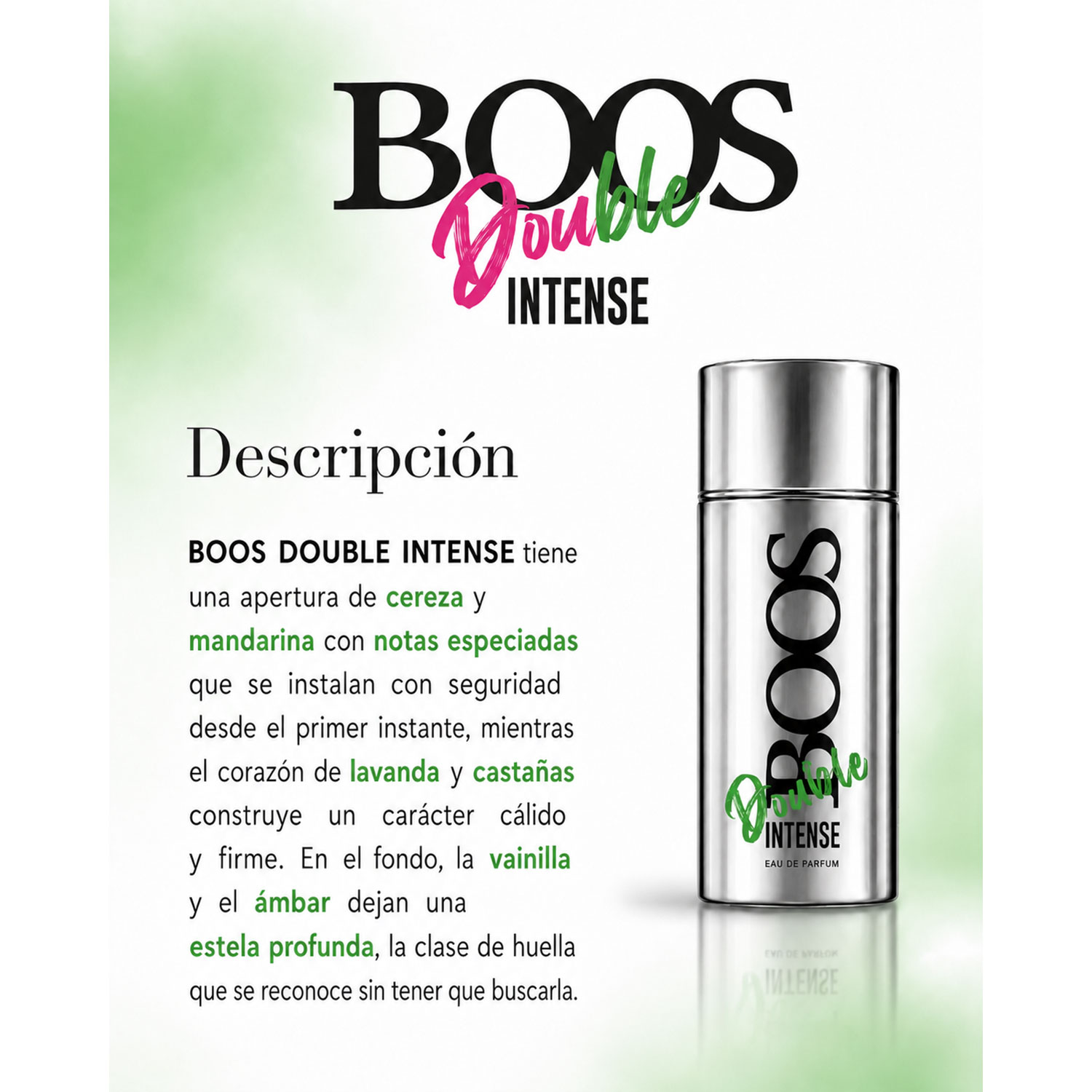 Perfume Boos Intense Double X 100 Ml - Imagen 6