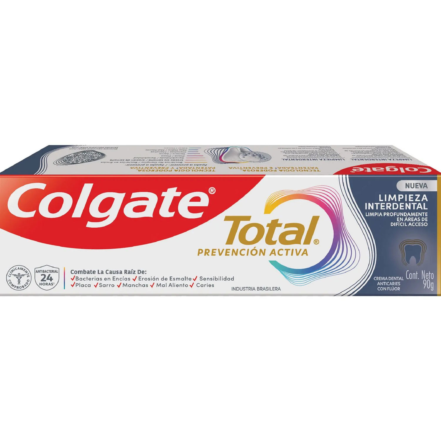 Pasta Dental Colgate Limpieza Interdental X 90 Gr
